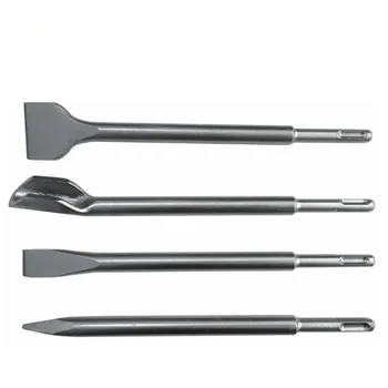 SDS Plus Point Flat Chisel Cylinder Shank/Round Body sds plus chisel hex body