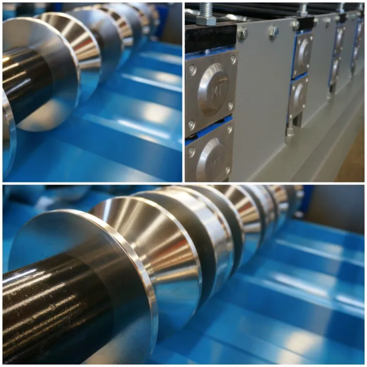 Trapezoid Steel Roof Plate Making Zinc Sheet Panel Metal Roll and Form Machine