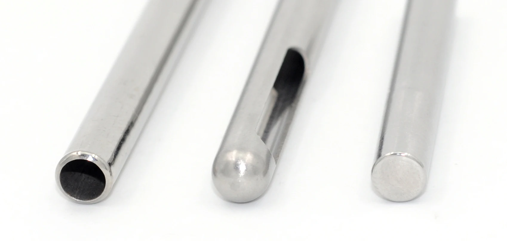 Micro small capillary AISI flat closed one end pipe