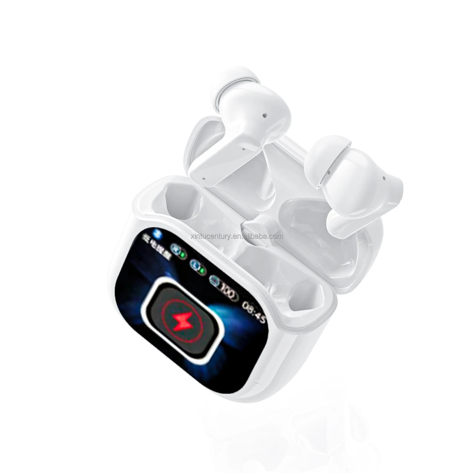 LCD Multifunctional Touch Screen Earbuds with Wireless Remote Control Photography Function headphones earphones