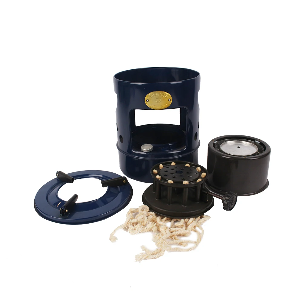 Good Quality fire wheel brand smokess Vertical LED heating kerosene stove jack wick plate 8 wicks