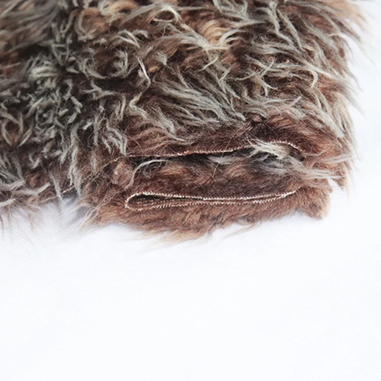 Оптовая продажа, высокое качество, роскошная Роскошная ткань из искусственного меха с длинным ворсом