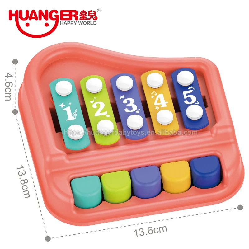 Huanger Brinquedos 2024 детские игрушки музыкальные инструменты фортепьяно ксилофон