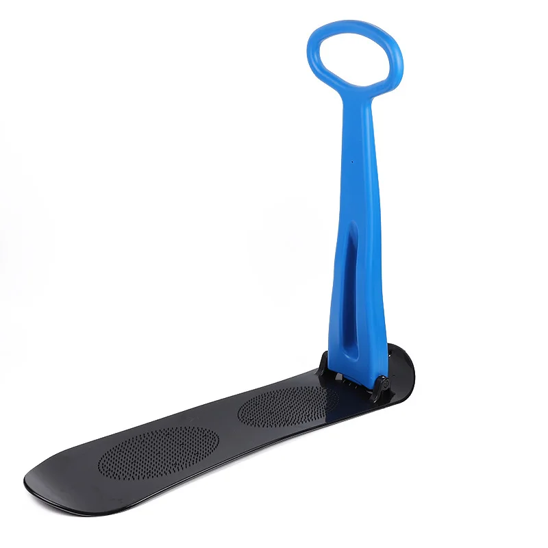 Outdoor Sport Thicken Kids Ski Adult Snow Sled Sledge Sleigh Grass Plastic Sand Slider Winter Luge Snowboard
