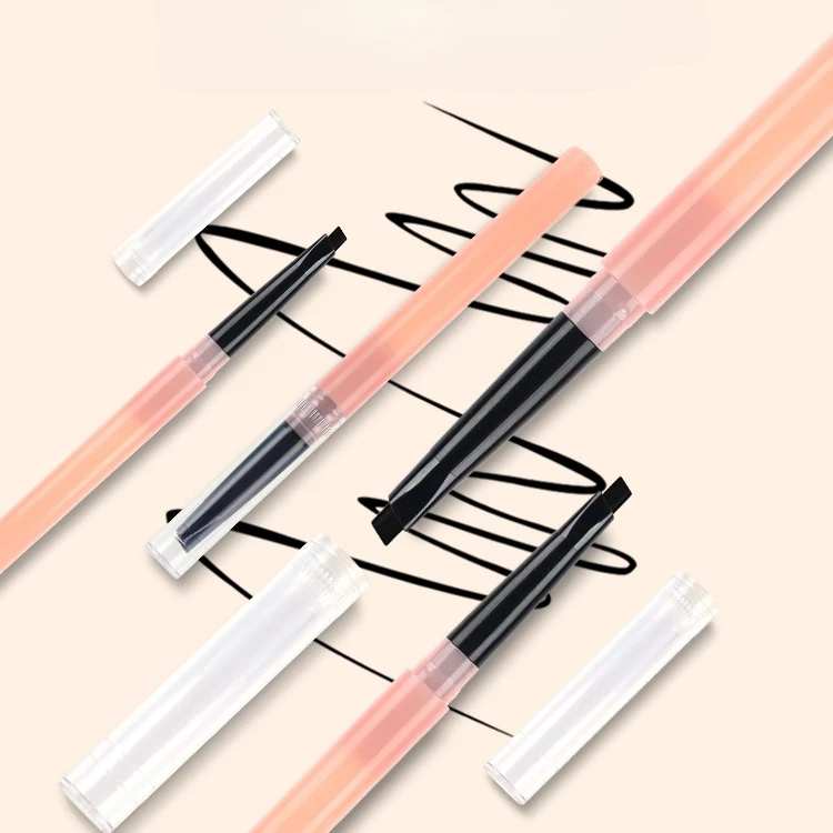 Microblading Black Brown Waterproof Eyebrows Pencil non-fading private label eyebrow