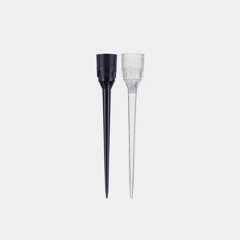 Black 50ul Robotic pipette tips PP material  Experimental Consumables Pipette Tips without filter