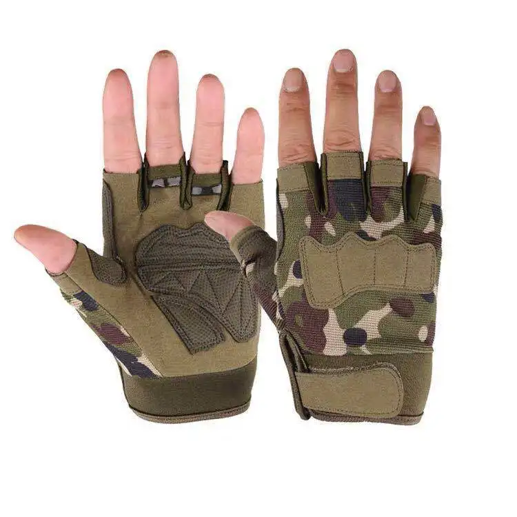 Direct selling half finger gloves outdoor sports fitness non-slip special forces tactical half finger gloves