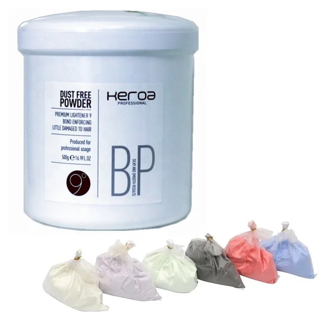 Wholesale Bulk Nice Quality 9 Degree Formula Dust Free Hair Bleaching Powder