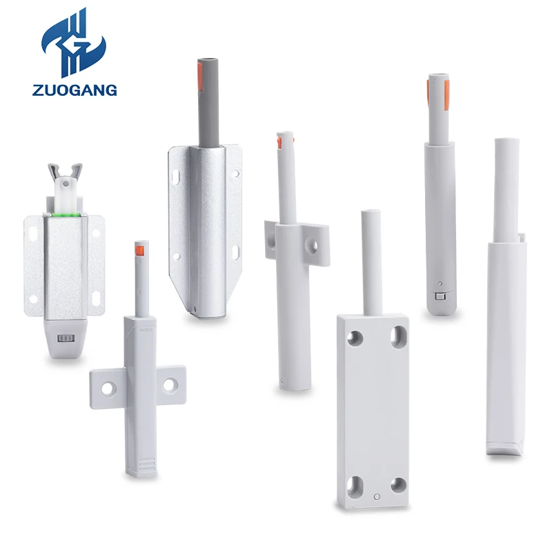 Zuo Gang Cabinet Hidden Magnetic Door Catch Soft Touch Rebound Damper Closet Push To Open Door System