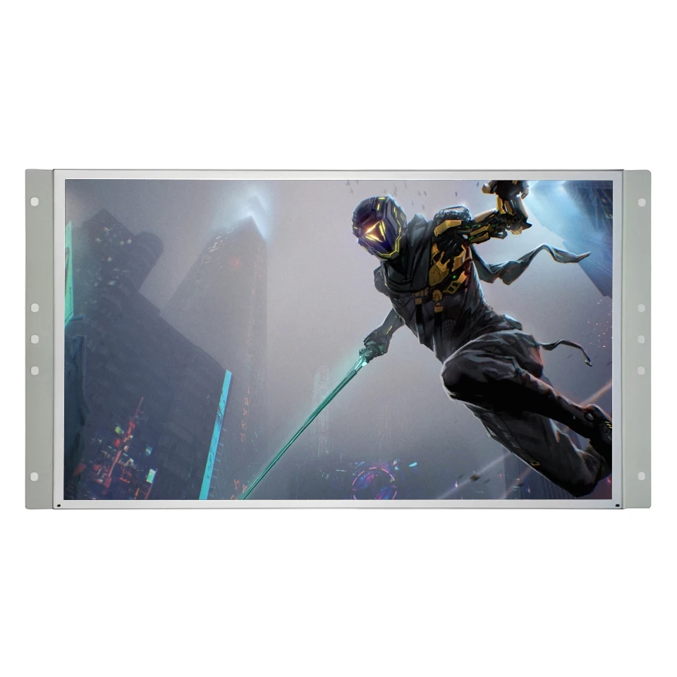 32-Inch Flat VGA LCD Gaming Monitor with Metal Frame Touch Technology & 60Hz Refresh Rate Widescreen PC Monitor for Gamers