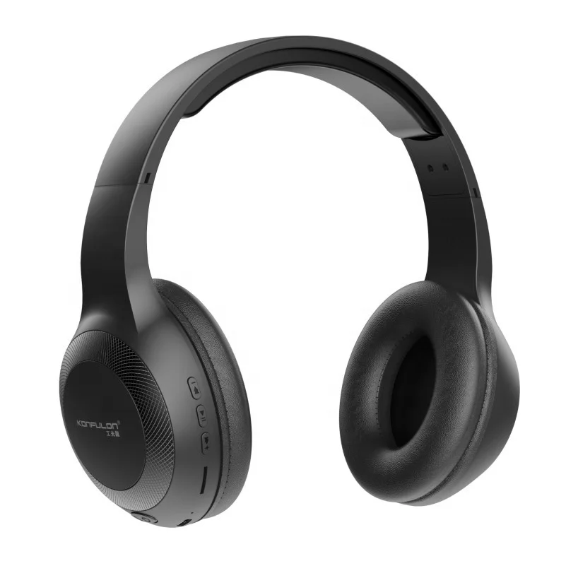 Новинка 2022 наушники Konfulon с глубокими басами стереогарнитура Bluetooth V5.0 беспроводные микрофоном для
