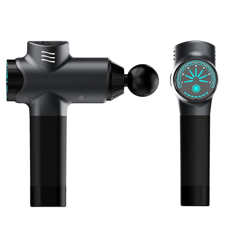 Deep tissue muscle physion pro electric booster massage machine gun dropshipping with lcd screen