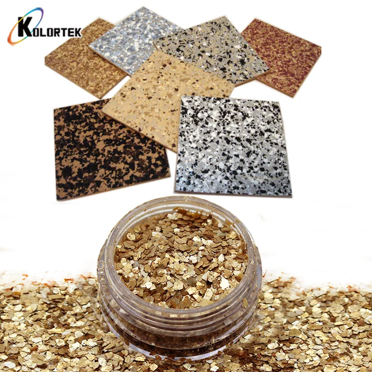 
Professional metallic epoxy mica flakes flooring mica colored flakes 
