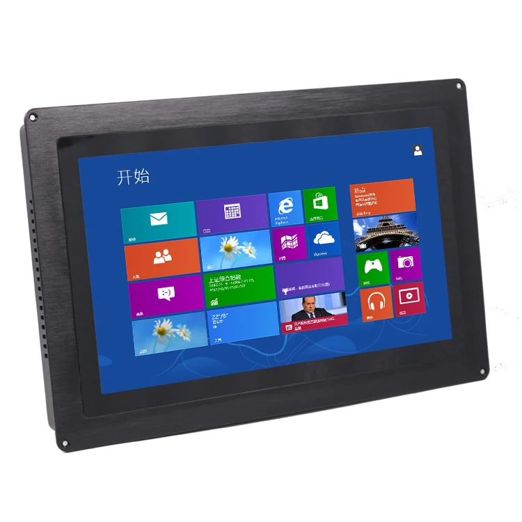15 17 19 Inch Fanless Integrated Win10 Linux Os Touch Screen Embedded Fanless Tablet Industrial Panel Pc