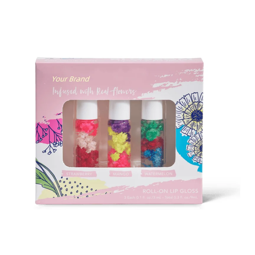 3 Piece Set Moisturizing Hyaluronic Acid Included Cosmetics Cream Lip Gloss