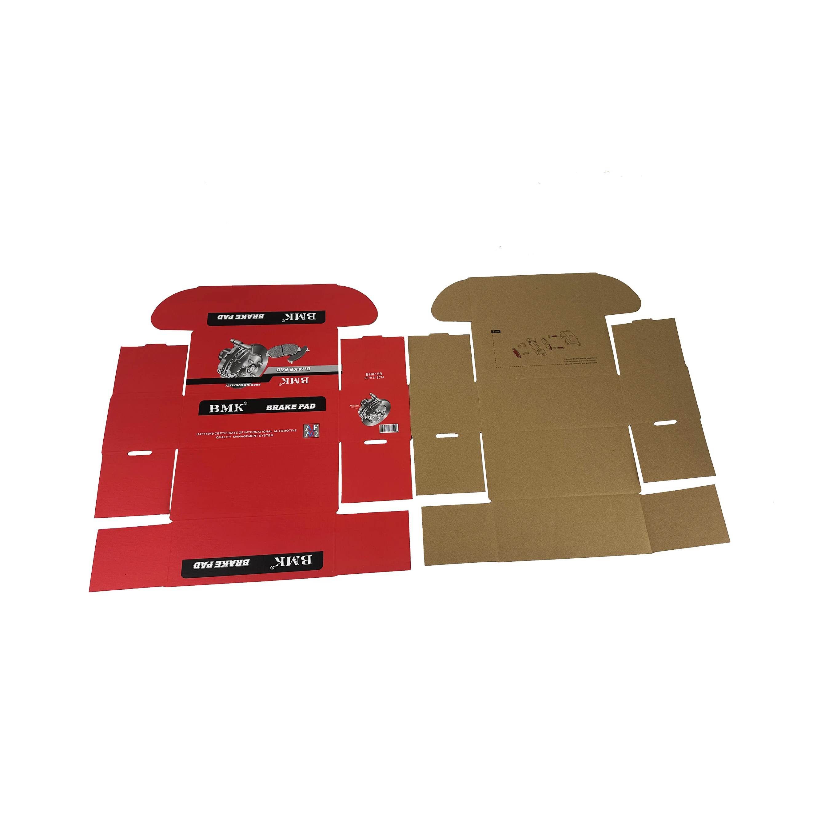 C23 Custom Printing Red Deep High Shipping Boxes Place Finer Tool Packaging Hard Quality Mailing Box Corrugated Box