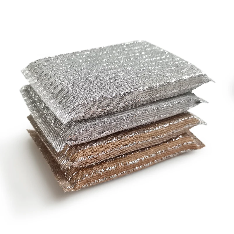 Kitchen cleaning durable heavy duty non-scratch dish washing sponge scouring pad