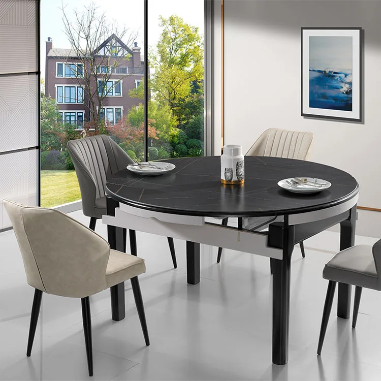 2021 Most Popular Iron Flannelette High Density Sponge Dining Room Furniture Chairs