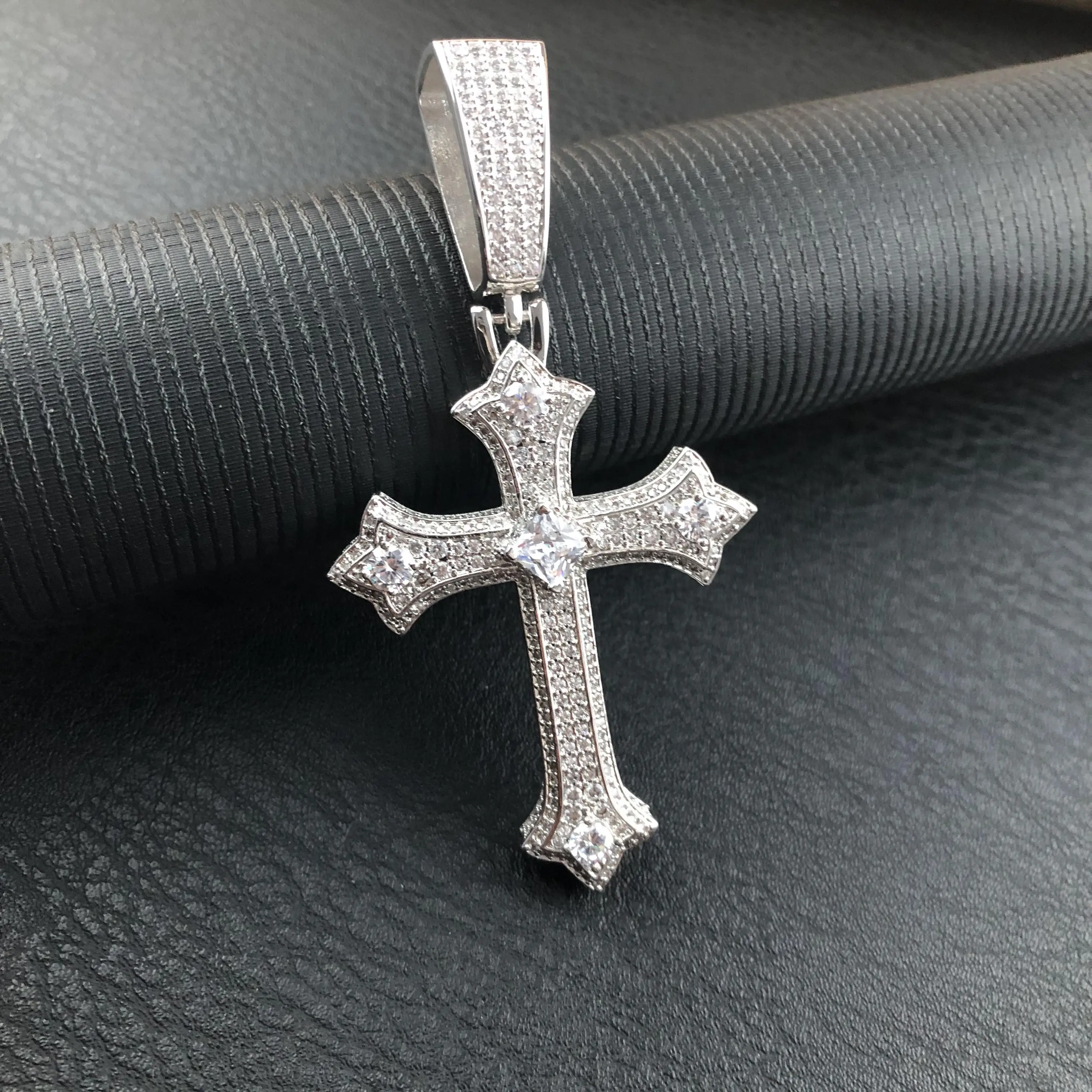 19mm button Jesus Cross Pendant