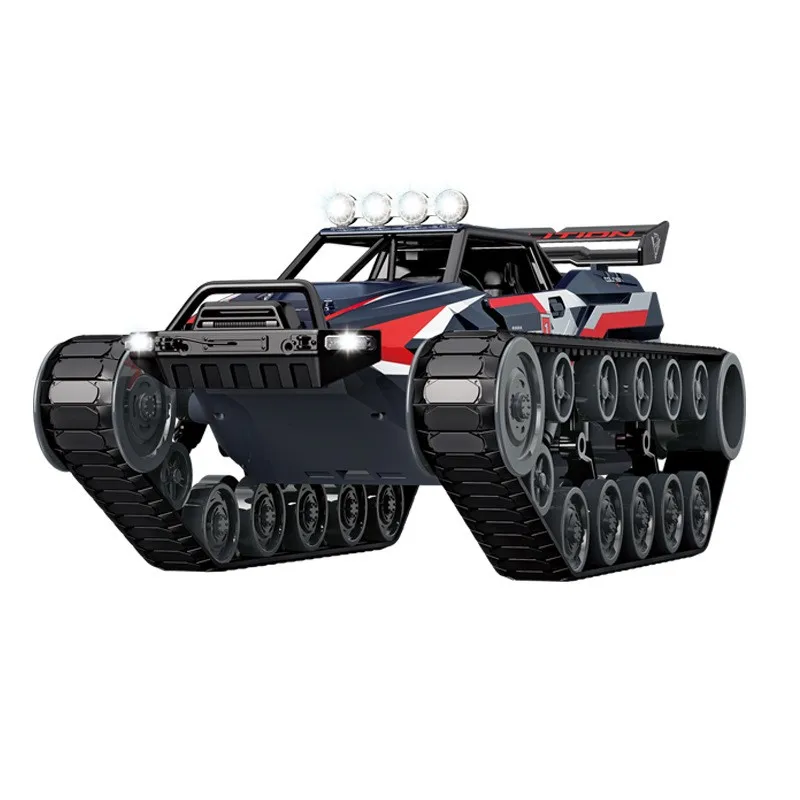 New 1:12 Can Drift 360 Degrees 2.4G Boy Alloy High Speed Spray RC Remote Control Tank Toy Car