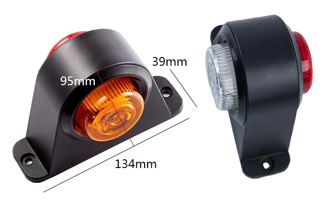 Double face led combination side marker  truck cab clearance lights