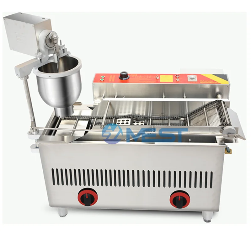 Commercial Automatic Greek Mini Mochi Round African Gas Donut Doughnut Donuts Ball Making Maker Fryer Machine With Factory Price