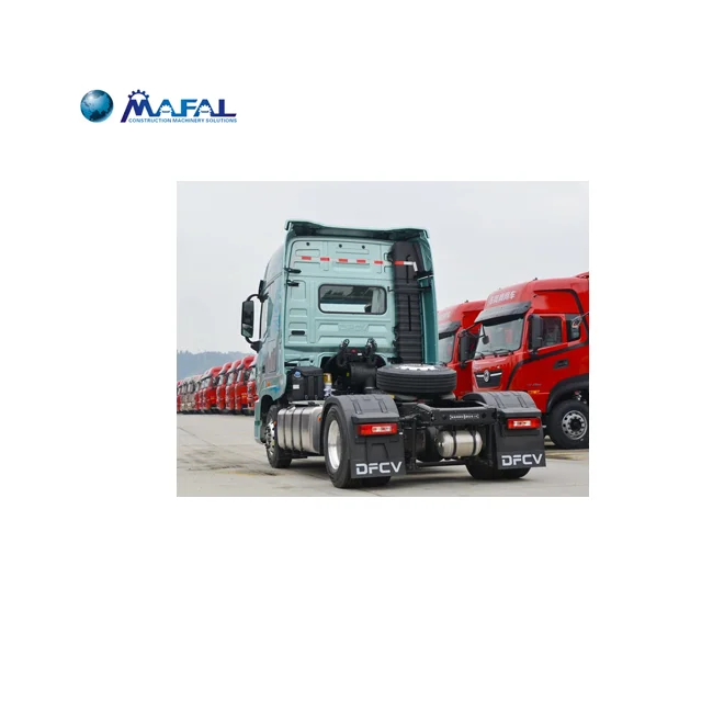 Used 6 wheelers Prime Mover Dongfeng Used Trailer Tractor Truck Head Trucks For Sale