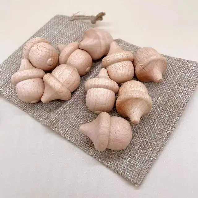 Ten Array Grid Digital Building Blocks Open Educational Kindergarten Teaching Aids Black Walnut Kids Math Toys