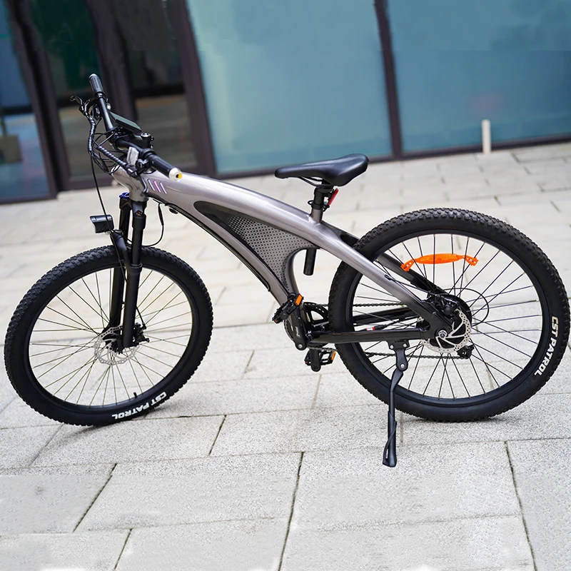 New arrival e city road bike electrically full suspension bicycle e bike electric mountain bike with 27.5 inch tire with 26 inch