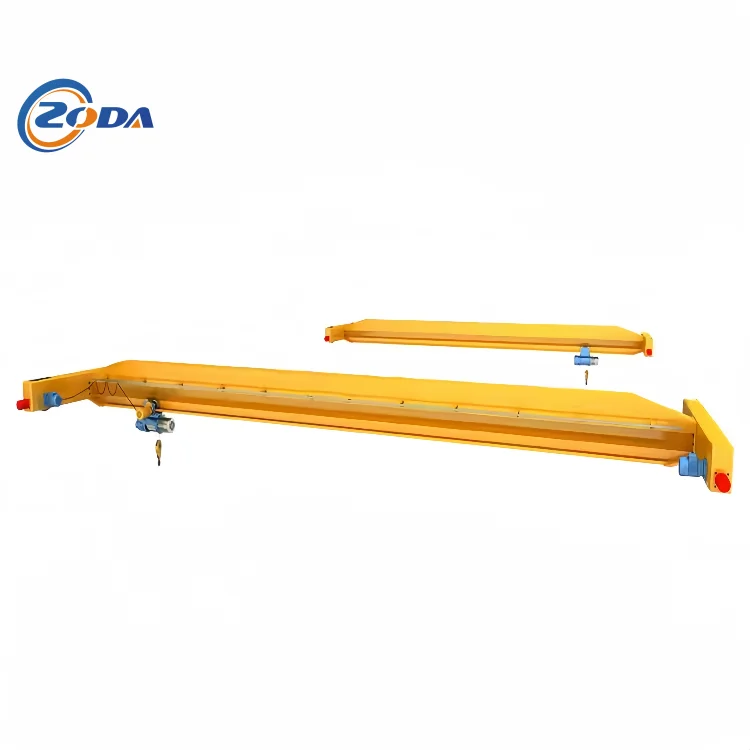 Single Beam Electric Hoist Bridge Crane 1 Ton 2 Ton 3 Ton 5 Ton 10 Ton 16 Ton 20 Ton for Sale