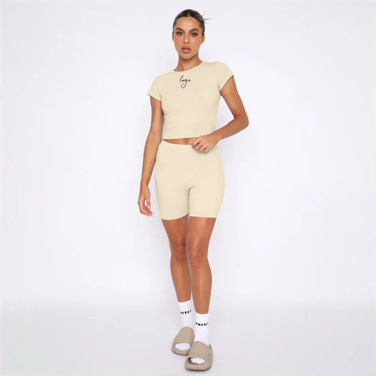 Custom 2024 Custom Logo Women Crop Top Woman Wholesale High Quality Comfy Cotton Sexy Crop Tops For Women