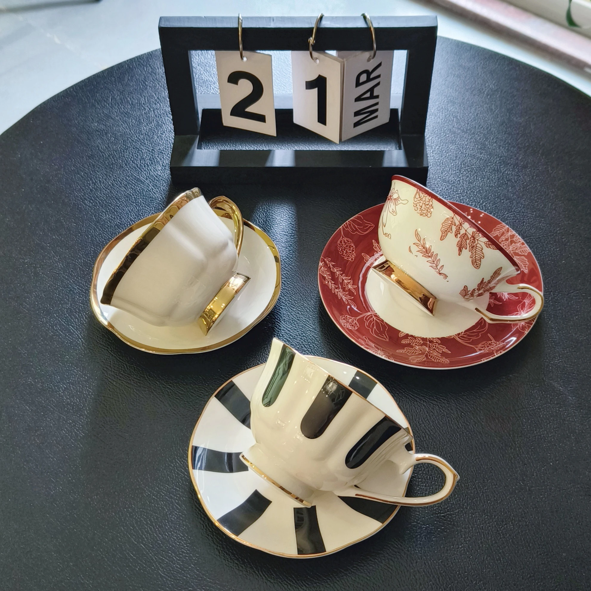 Mothers Day Coffee Mugs Moms Day Mugs for Mother Day Ceramic Cup Porcelain Cup and Saucer Plate Tea