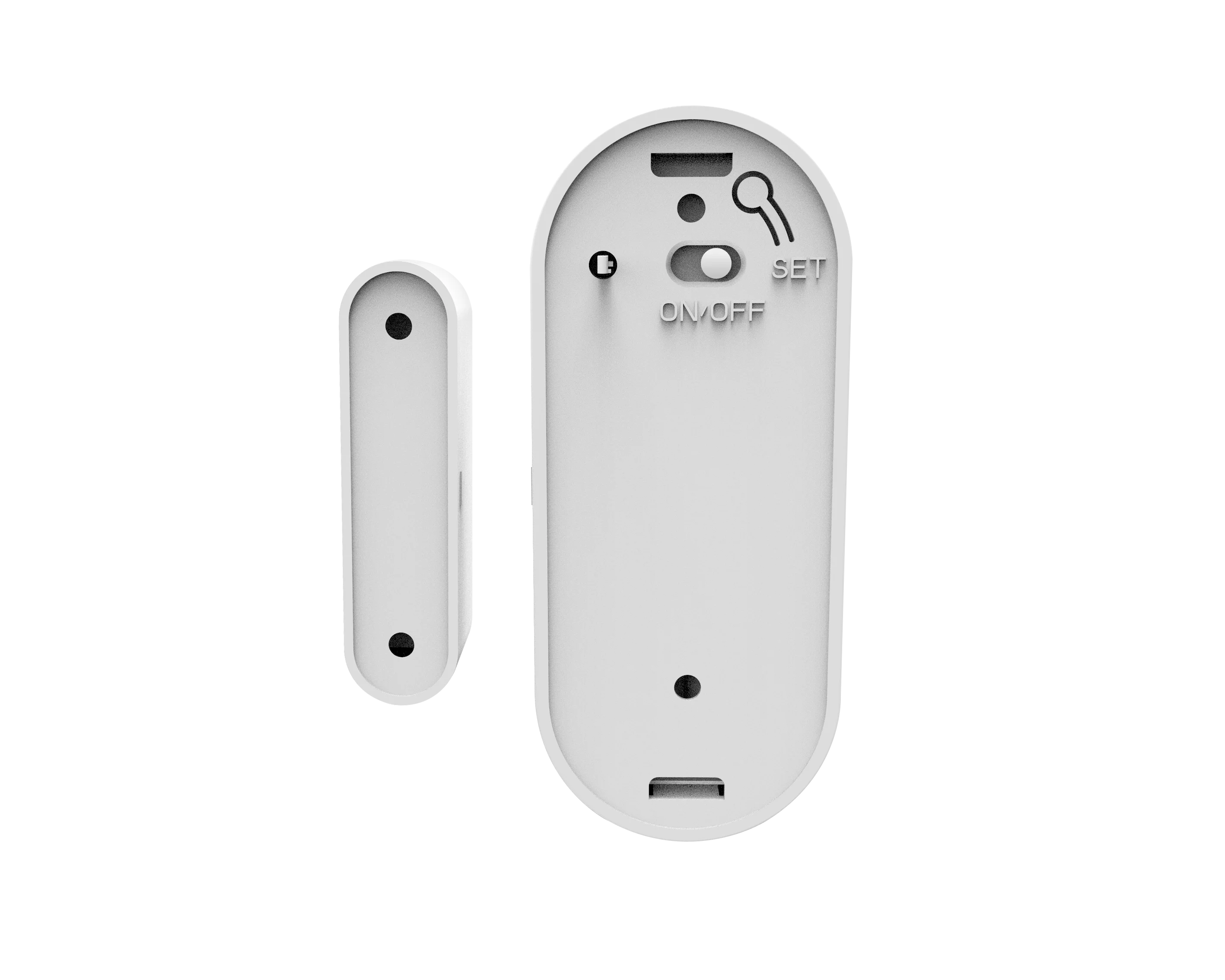 Wireless Tuya And Ble Smart Magnetic Door Window Detector Remote Control Alarm Sound Wifi Door Window Sensor