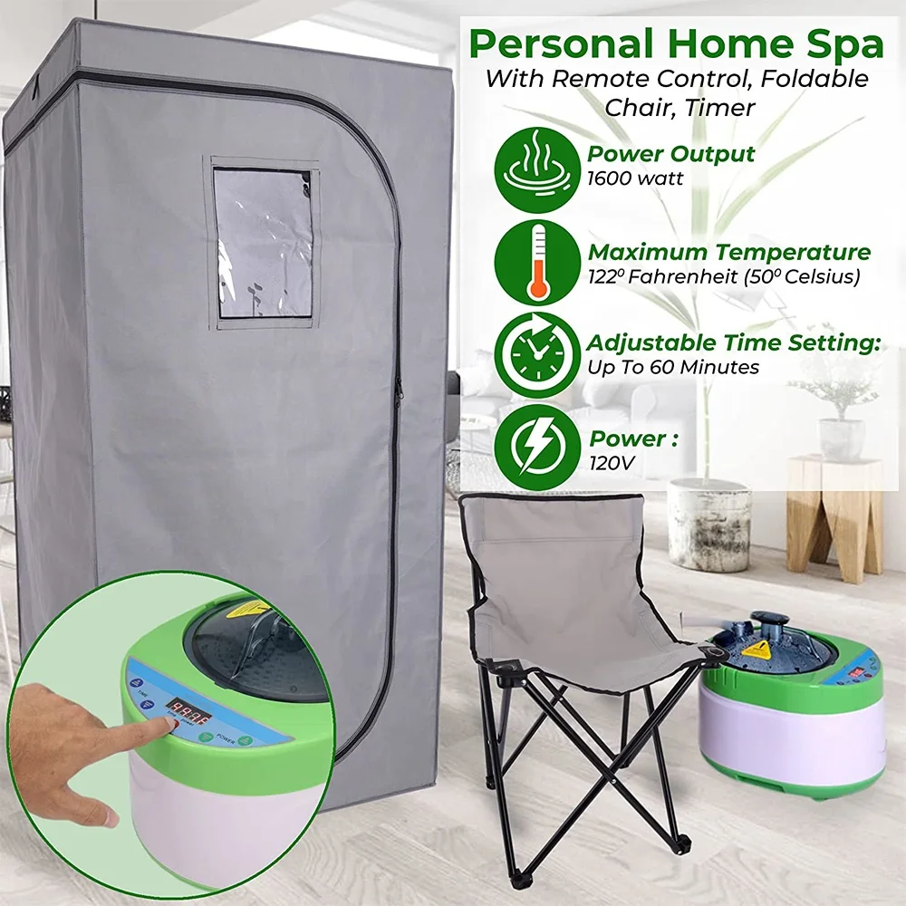 1-9 Gear Big Size Black or Grey Sauna Steam Room export to South Korea