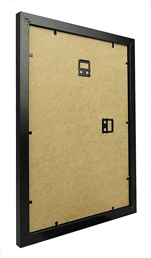 High quality A3 black Wood Thin Matt Black Ready Made Picture Frame