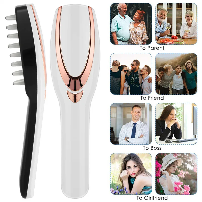 
Deep Cleaning head Skin Care Hair Electric Vibration Head Massage Laser Comb 