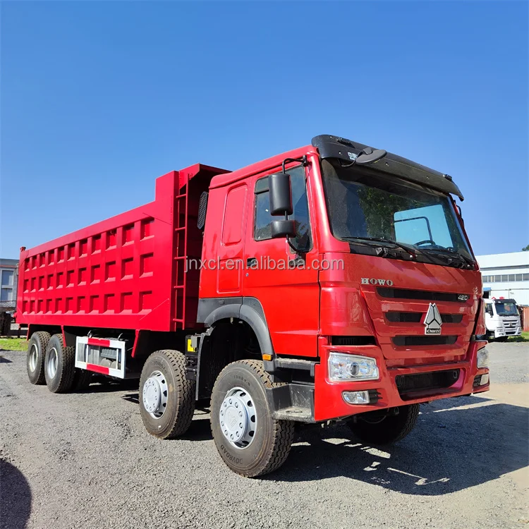8x4 Sinotruck HOWO б/у тяжелый грузовик самосвал дизельный механический Трансмиссия Euro 2 Emission Weichai ISUZU