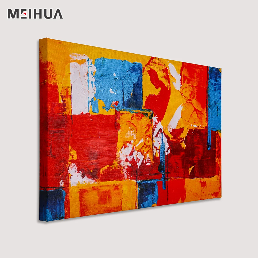 Decorative abstract digital printing custom photo canvas print