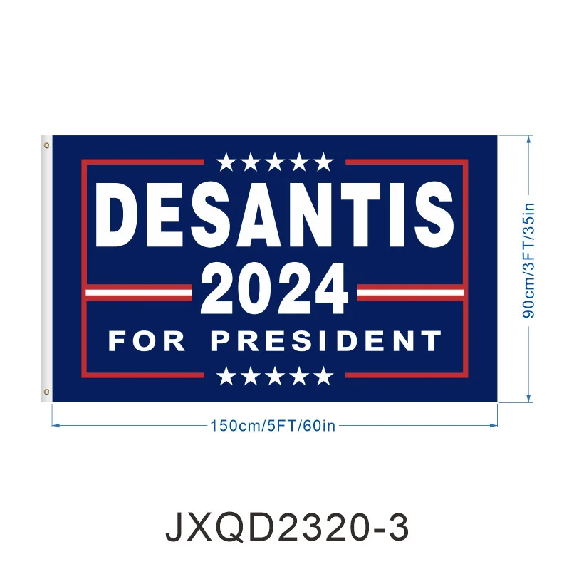 Custom Desantis 2024 Make America Florida Flag - Ron DeSantis Flag 3x5 Feet