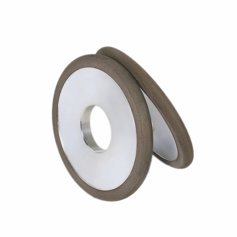 Customizable 1F1 40mm*4mm*8mm*8mm Arc Resin Bond CBN Diamond Grinding Wheel for Sharpening Carbide Tools