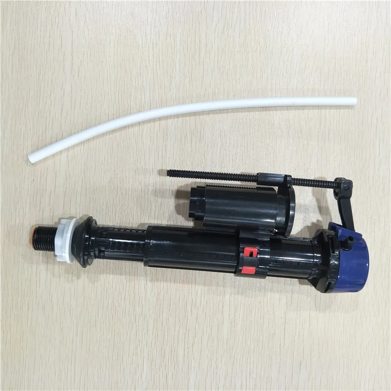 Toilet repair parts, inlet valve assembly,with float, adjustable height, with water supply hose