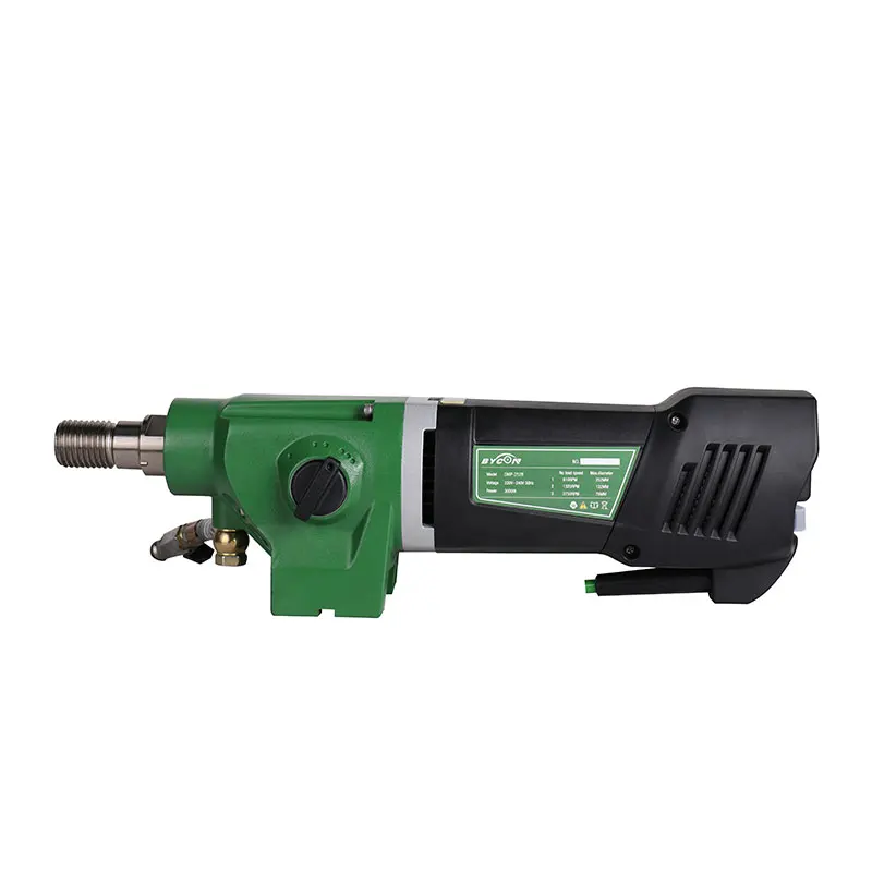 BYCON Factory Supply Brushless Core Drill Machine 3000W DMP-252B with 3 Speeds for Reinforced Concrete Coring