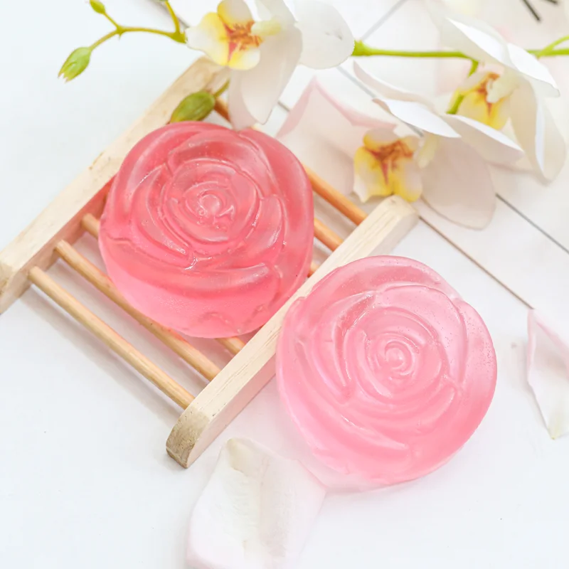 Organic  Sulfur Face Oil Control Whitening Kojic Acid Rose essential oil Toilet Soap