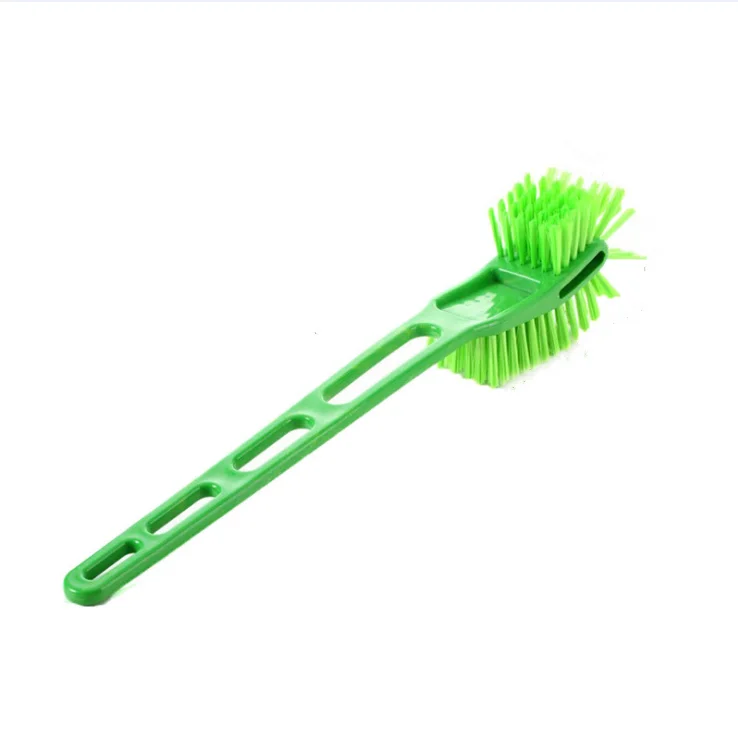 India market heavy duty plastic double hockey brush toilet cleaning brush