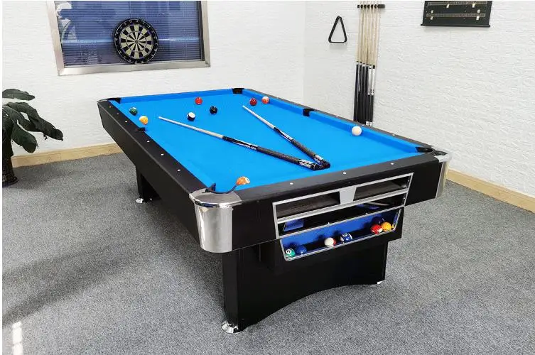 High Quality Multi- Functional American Style 7FT 8FT  Indoor MDF Billiard Poo Table and Table Tennis Table