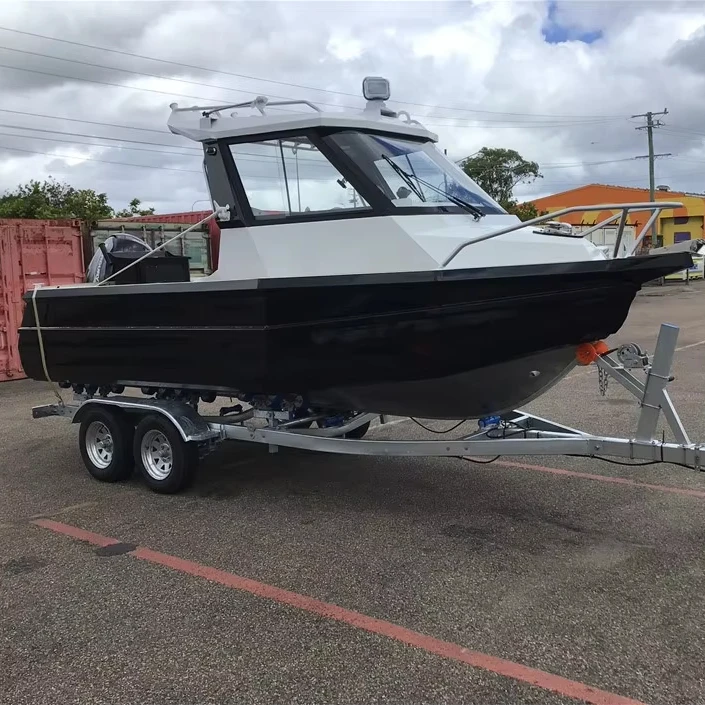 2024 popular 6 meters high quality  easycraft fishing boats with marine aluminum material small  affordable yacht for sale
