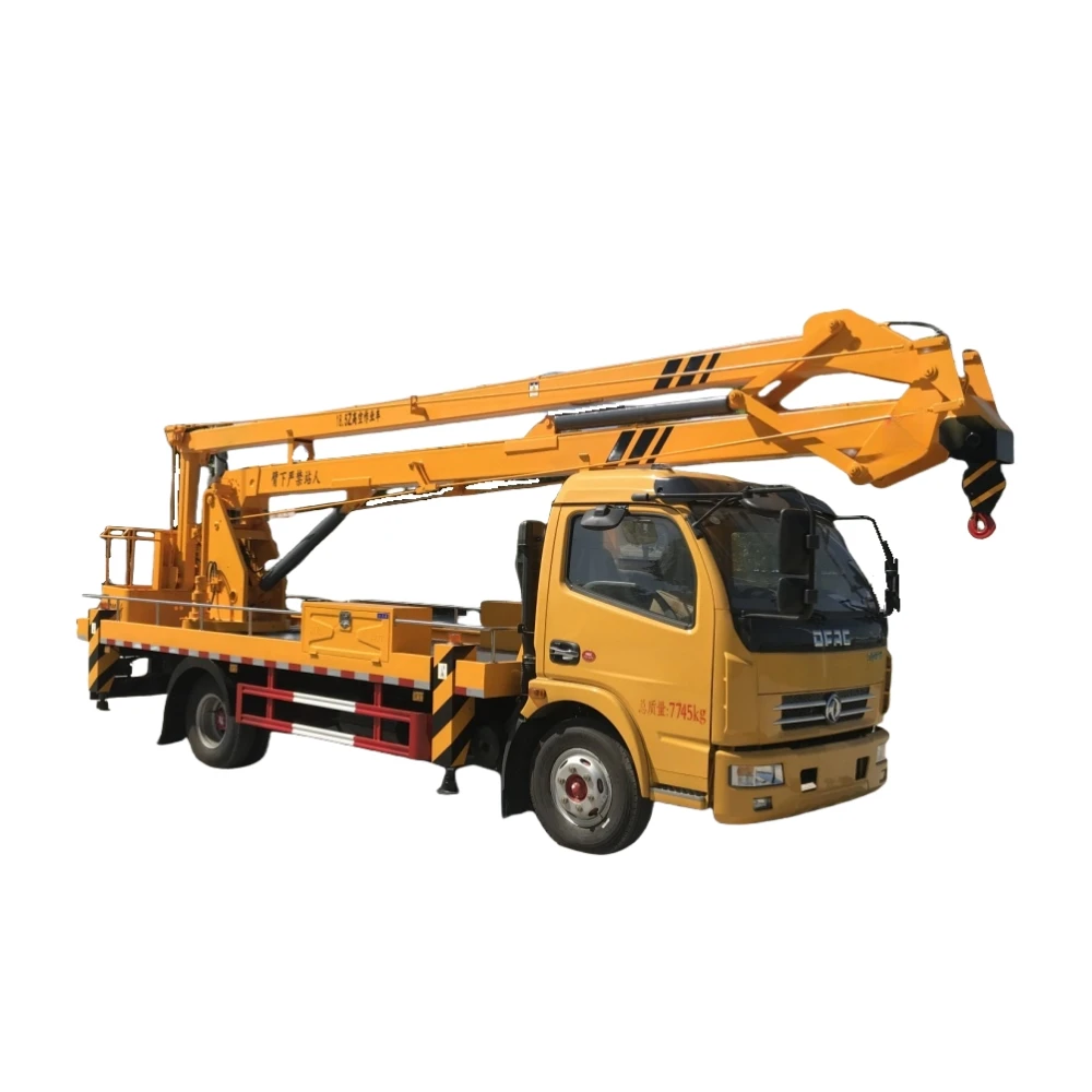 Dongfeng 18.5m Working Height Aerial Working Platform Price Of Aerial Work Platform Truck