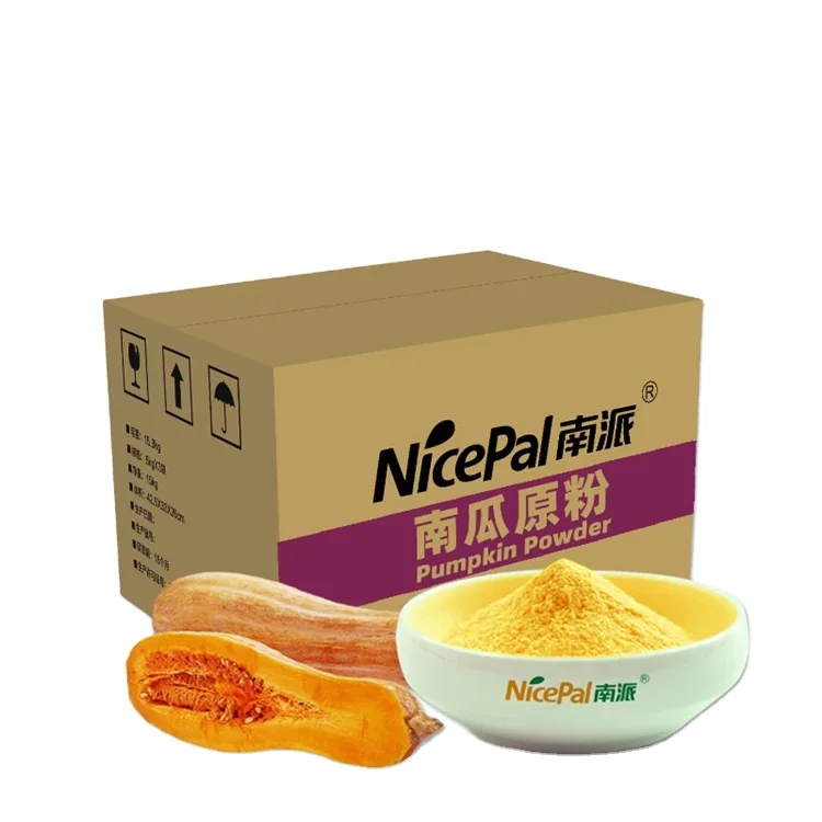 Nicepal Wholesale Halal Certified  Yellow/Light Yellow Vegetable Powder Pumpkin Powder