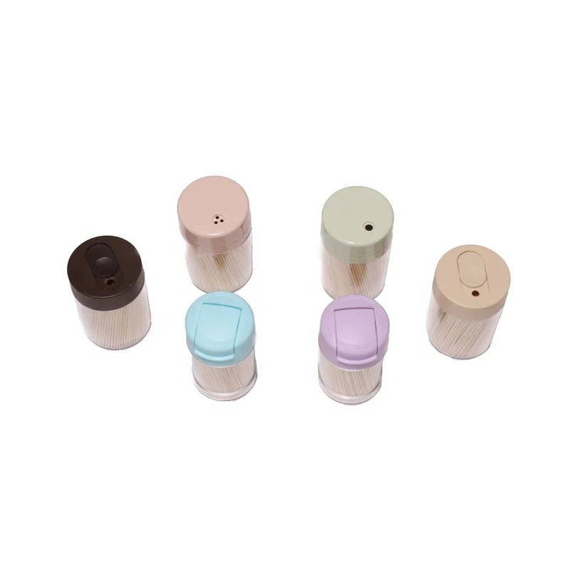 
Hot Sale Bamboo Tooth Cleaning Picks Care With Plastic Tube 