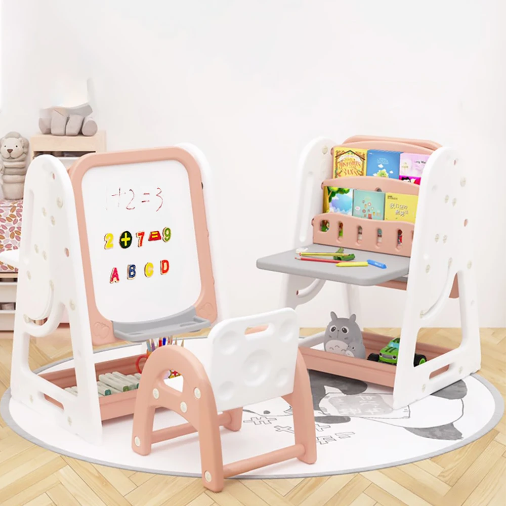 5 in 1 Mini Magnetic Board Stand Drawing Toys Doodle Dry Erase Books Children Easel Magic Foldable Kids Painting Writing